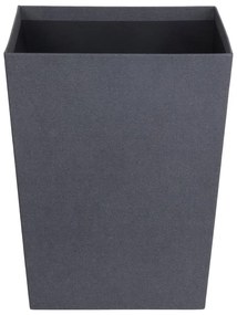 Čierny kancelársky odpadkový kôš Sofia Canvas Paper Laminate – Bigso