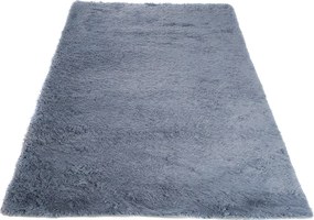 TA Koberec GREY GREY SILK Sivý Obdĺžnikový Rozmer: 80x150 cm