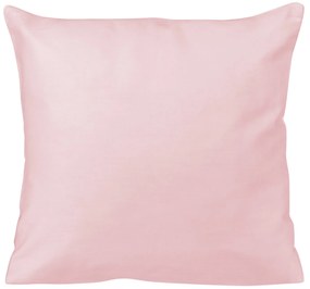 SATÉNOVÁ OBLIEČKA NA VANKÚŠ 006 40X40 CM SVETLORUŽOVÁ
