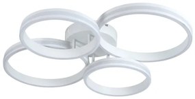 Top Light - LED Stmievateľný prisadený luster OLYMP LED/65W/230V guľatý biela + DO