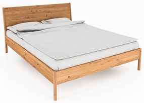 Dvojlôžková posteľ z dubového dreva 140x200 cm Pola - The Beds