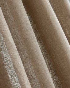 Záves na riasiacej páske farba produktu béžová látka polopriehľadný, zapletaná, ľanová