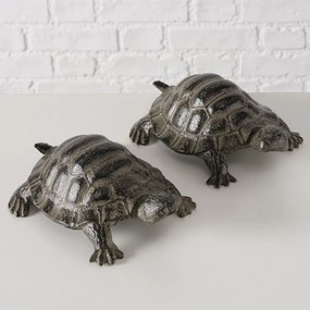 Záhradná liatinová figúrka Trully1, 6x21 cm, hnedá