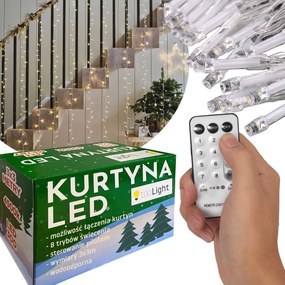 Tutumi Tutumi, LED záves 300 diód 3x3m vrátane diaľkového ovládania GL2000, CHR-06001