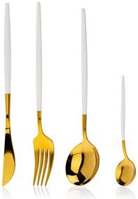 Príborový set Lijo White 4ks