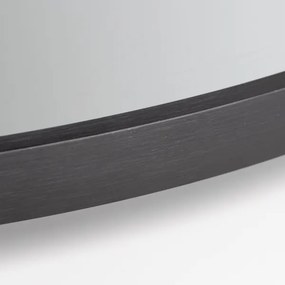 BRILAGI-LED Kúpeľňové zrkadlo VERESE LED/19W/230V 60 cm čierna IP44 CRI 90 stmievateľné + CCT