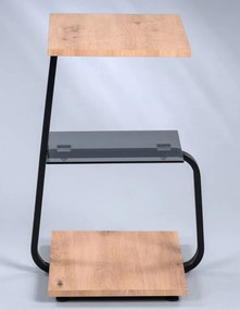 Odkladací stolík Lugana, dub artisan