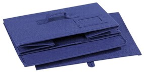 Modrý úložný box Wenko Ocean, dĺžka 34 cm