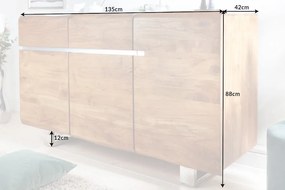Komoda Mammut 135cm akáciový med