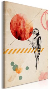 Artgeist Obraz - Bird Mail (1 Part) Vertical Veľkosť: 40x60, Verzia: Na talianskom plátne