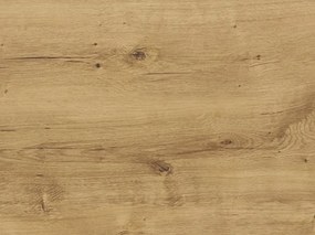 Posteľ s nočnými stolíkmi Nora 160x200 cm, doskový dub/biela