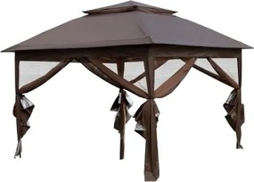 Marimex | Záhradný altánok Marimex Vista 3x3 m - hnedý | 10970572