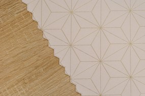 Dekorstudio Luxusný behúň na stôl Stars - zlatý SW19 Rozmer behúňa (šírka x dĺžka): 40x110cm