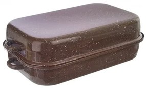 Orion Pekáč smalt BROWN, 38,5 x 25 cm, L