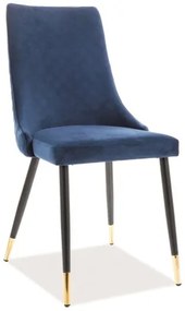Jedálenská stolička Polly (námornícka modrá + čierna). Vlastná spoľahlivá doprava až k Vám domov. 1050724