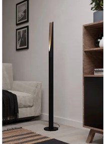 Eglo 900877 - LED Stojacia lampa BARBOTTO 1xGU10/4,5W/230V čierna/hnedá