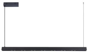 Immax NEO 07306L-LED Stmievaný luster na lanku MADEIRA 26W/230V Wi-Fi Tuya 122 cm čierna