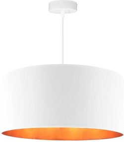 Závesné svietidlo Shade, 1x textilné tienidlo (výber zo 4 farieb), (výber z 3 farieb konštrukcie), (fi 44cm), g