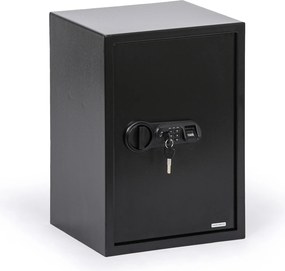 Nábytkový sejf s elektronickým zámkom a čítačkou odtlačkov prstov, 500 x 350 x 310 mm