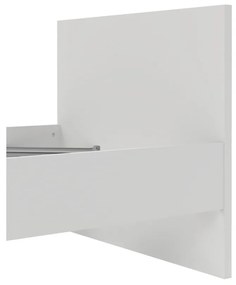 Biela jednolôžková posteľ 90x190 cm Naia – Tvilum