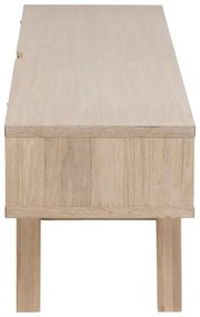 Dizajnový TV stolík Agni 150 cm svetlý dub