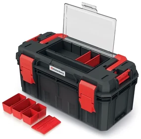 Kufor na náradie B, šírka 55 cm, organizér, čierna