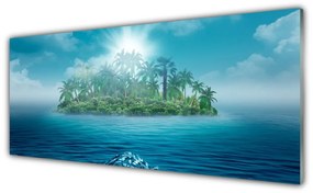 Obraz plexi Ostrov more príroda 125x50 cm