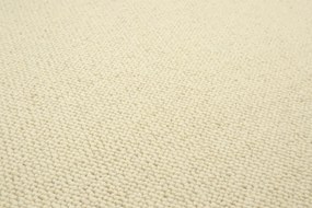 Avanti, Koberec metráž Alfawool 86 biely, na mieru, šíře 4m,5m, béžová, ab (mriežka), obývacia izba