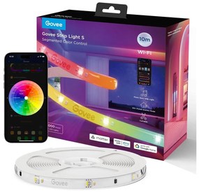 Govee - Wi-Fi RGBICW Smart PRO LED pásik 10m MATTER - extra odolný