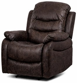 Polohovateľné kreslo COZY BROWN
