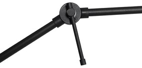 Moderná stojaca lampa čierna nastaviteľná - Editor