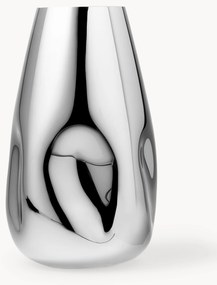 Veľká ručne fúkaná sklenená váza Mirror, V 35 cm