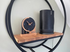 Dekorstudio Drevené stolové hodiny Black Oak
