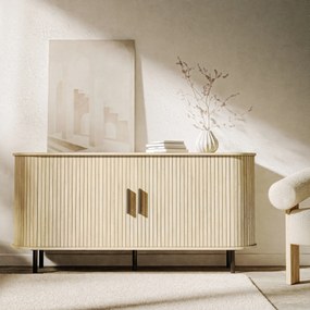 Komoda Gliss 160 cm dub jasný