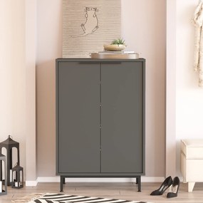 Botník Houseland Lerry antracitovo sivý