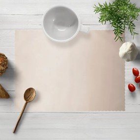 Biante Teflónové prestieranie na stôl TF-096 Púdrovo béžové bez vzoru 30x40 cm