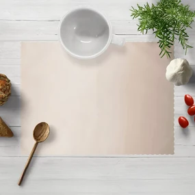 Biante Teflónové prestieranie na stôl TF-096 Púdrovo béžové bez vzoru 30x40 cm