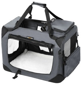 Přepravní taška pro psy LIBERTO šedá