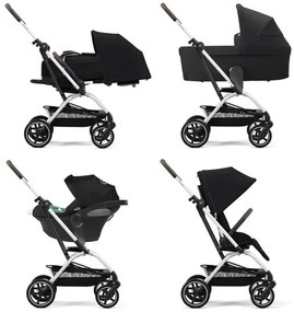 Cybex športový kočík Eezy S Twist+ 2 SILVER moon black