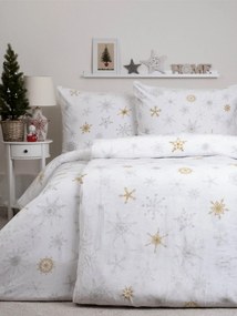 Predĺžené obliečky mikroplyš Exclusive – Frozen biele