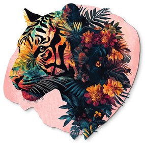 drevko |  Dekorácia Nežný tiger  45 x 45 cm
