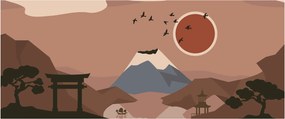 Obraz - Japonsko N⁰1 (120x50 cm)