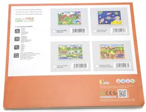 Puzzle na podstavci Viga 51462 24 dielikov - vozidlá v meste