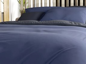Bavlnené obliečky MONOCHROMATIC sivo-modré Rozmer obliečky: 70 x 90 cm | 140 x 200 cm