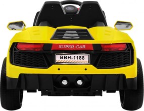 Ramiz Budúce batériové auto pre deti Žlté + diaľkové ovládanie