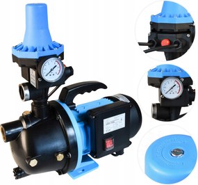Záhradná Pumpa S Rukoväťou 550 W 50 L/min Na Zavlažovanie S Vypínačom, Regulácia