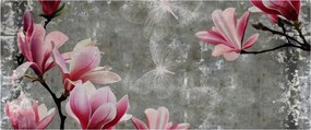 Obraz s kvetmi (120x50 cm)