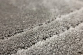 Kúpeľňový koberček Sego sivý, mozaika