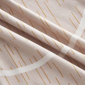 4Home Napínací poťah na kreslo Abstract béžová, 90-140 cm + obliečka na vankúšik zadarmo, 90-140 cm