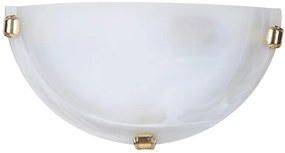 Rabalux ALABASTRO 3001 nástenné svietidlo 1x60W | E27 | IP20 - biely alabaster